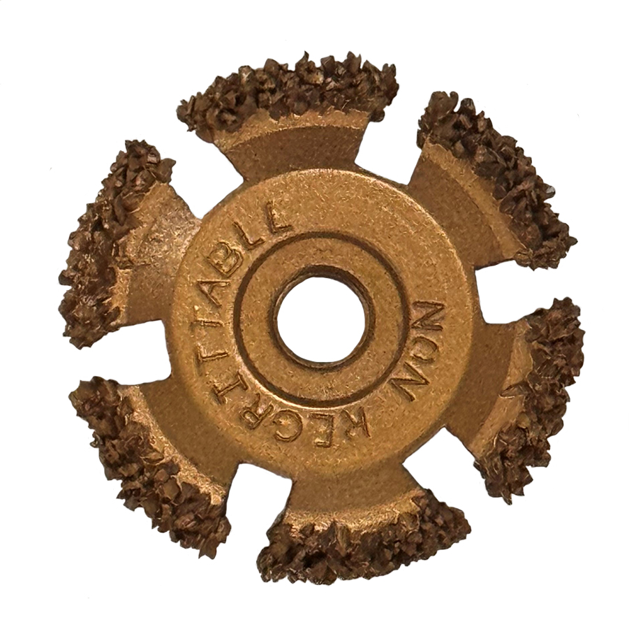 Buff Out Wheel - Copper 2" X 1/8" 36 Grit - Buffing Cones