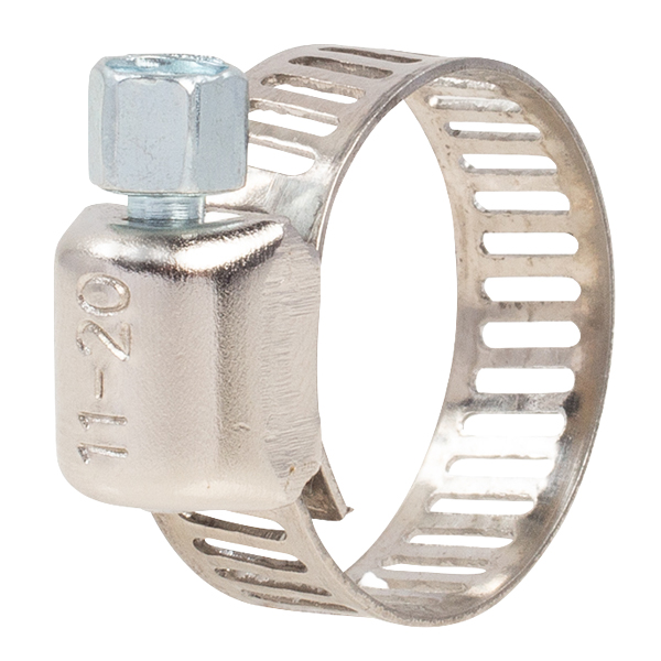 Mini Hose Clamps #6 7/16"-25/32" 10/Pk - Miscellaneous