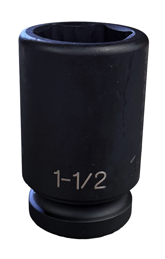 1" Drive Impact Socket 1-1/2" Deep - Sockets