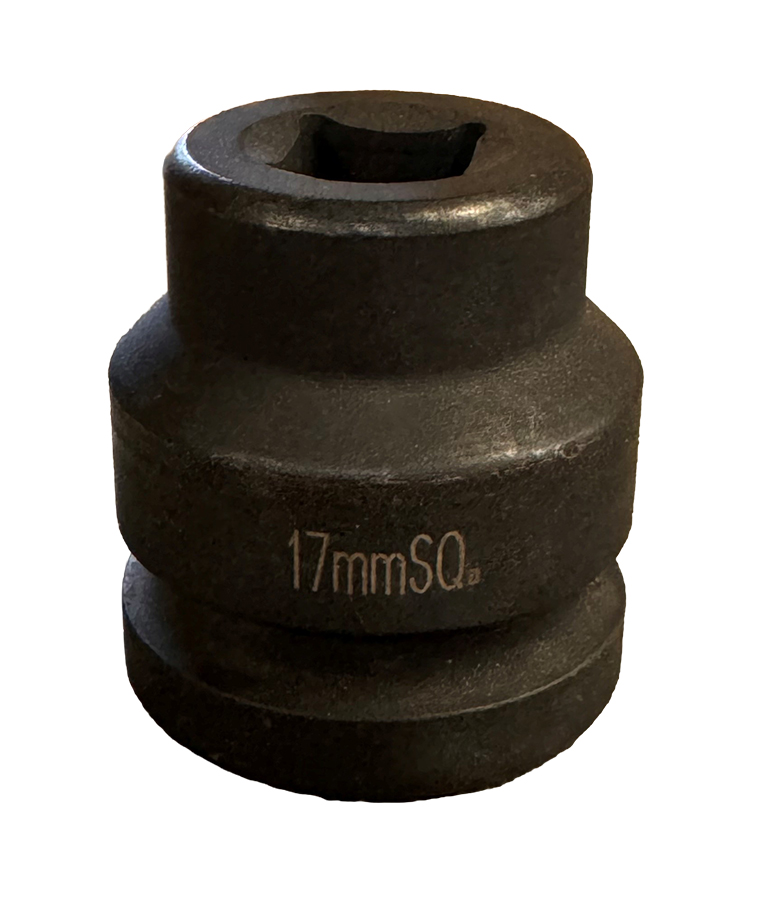 1" Drive Impact Socket 17mm 4 Point - Sockets