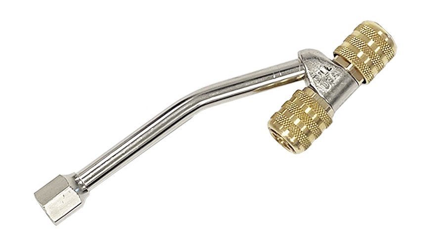 Dill Dual Head Locking Chuck Standard 6" Closed 20 Deg Bend - Gauges / Chucks
