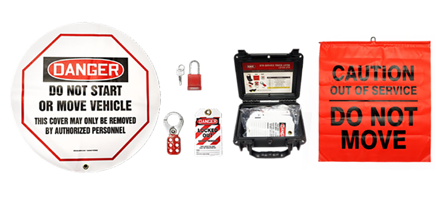 OTR Lock Out Tag Out Service Truck Kit - Safety Misc.
