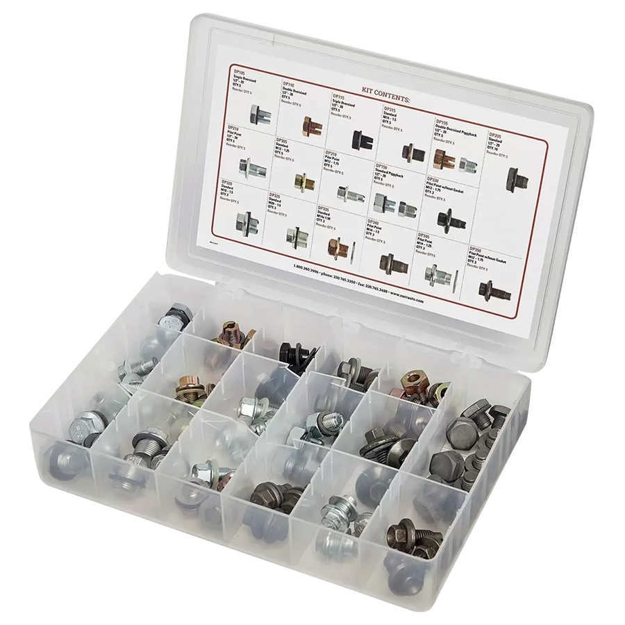 Drain Plug Assortment 76 Pieces - Miscellaneous