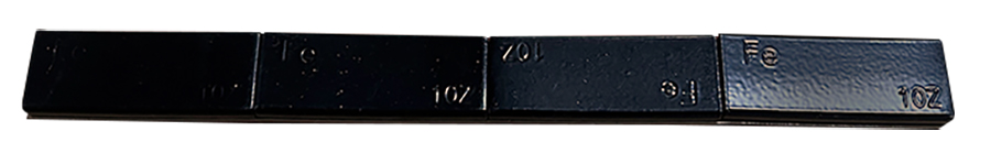 Steel Adhesive Wheel Weight - Adhesive - Non-Lead