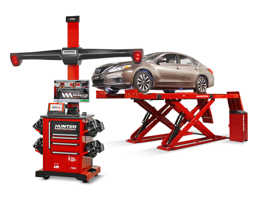 Hunter HawkEye Elite X Wheel Alignment ADAS Package - Alignment Machines