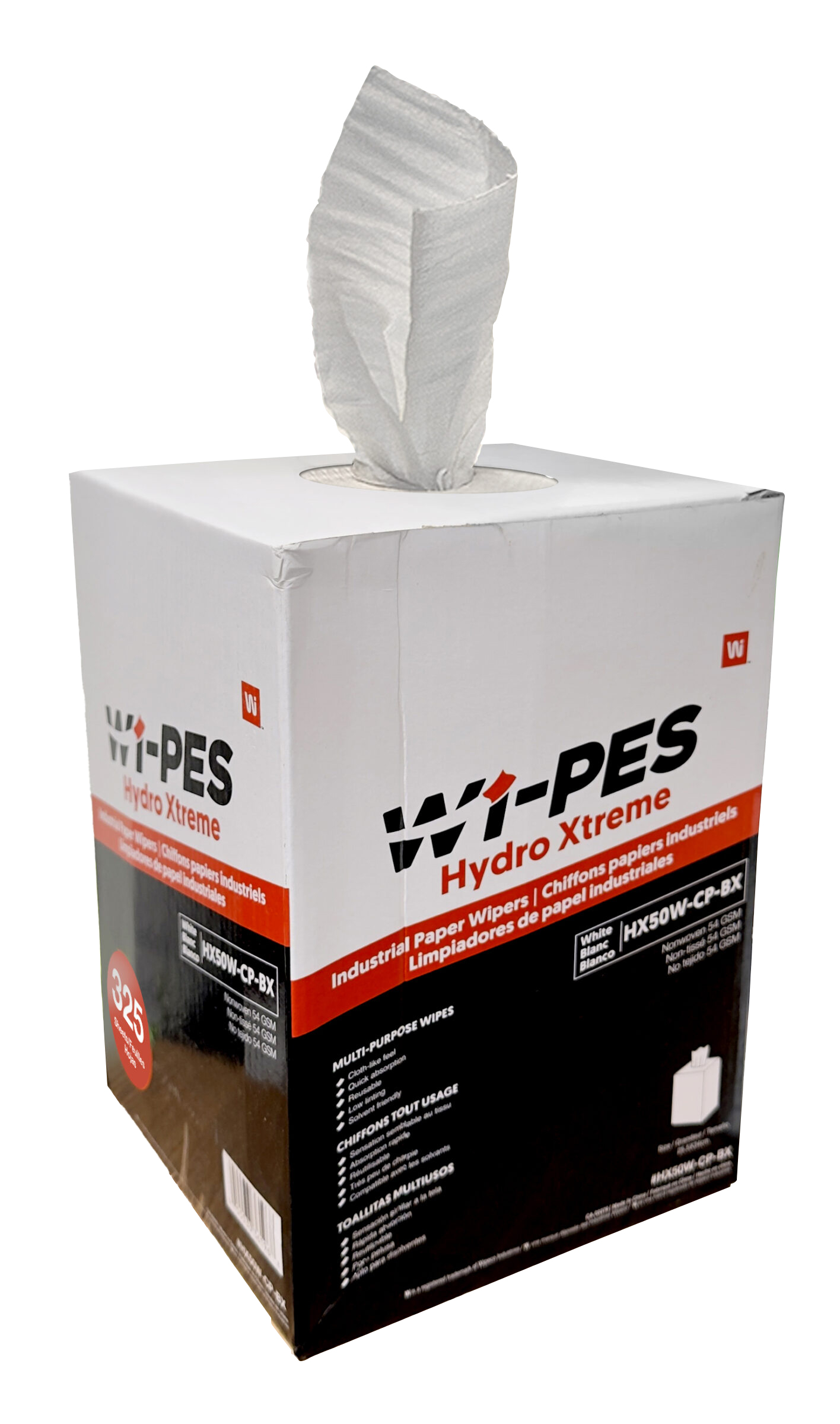 White Hydro Xtreme Center Pull Towels 325/box - Miscellaneous