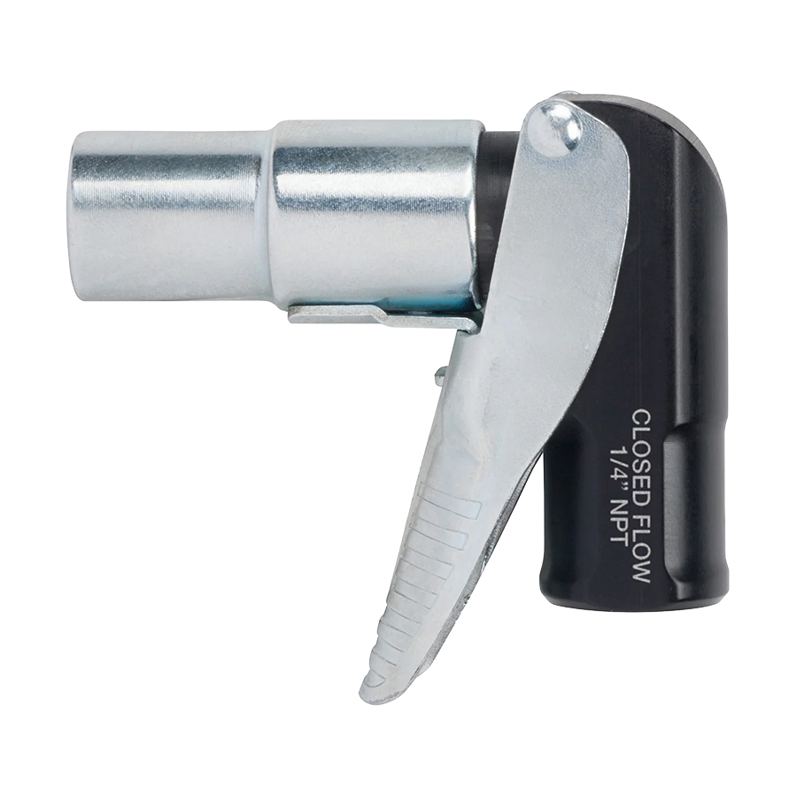 Lock N Flate Closed 90 Degree Air Chuck - Gauges / Chucks