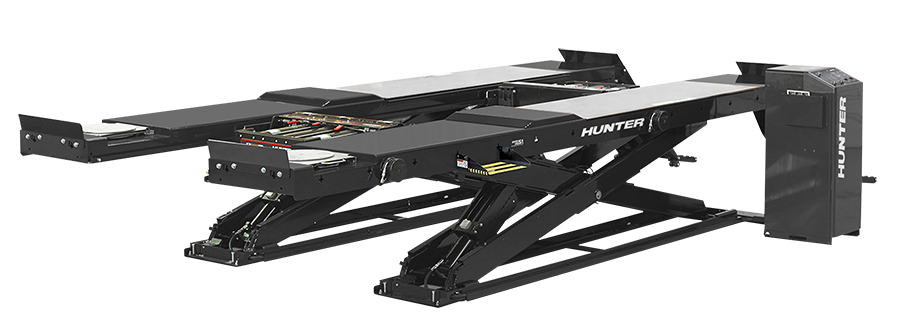 Hunter Scissor Rack - Black - Alignment Machines