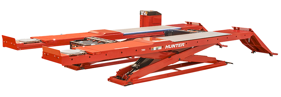 Hunter Harsh Duty Scissor Rack Extended Length Surface Mounted - Alignment Machines