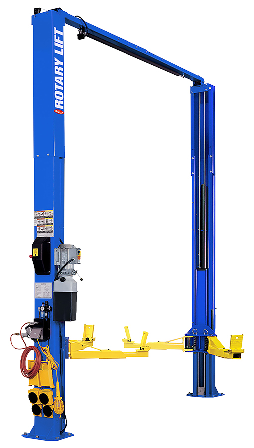 Rotary Two Post Lift - Above Ground