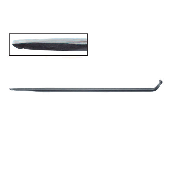 Pittsburgh 24 Inch Forged Steel Curved Tire Iron Pry Bar – Manual Tire Changer For Auto, RV, ATV
