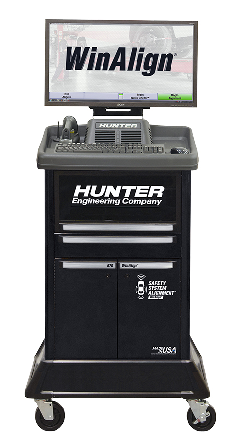 Hunter Aligner Black - Alignment Machines