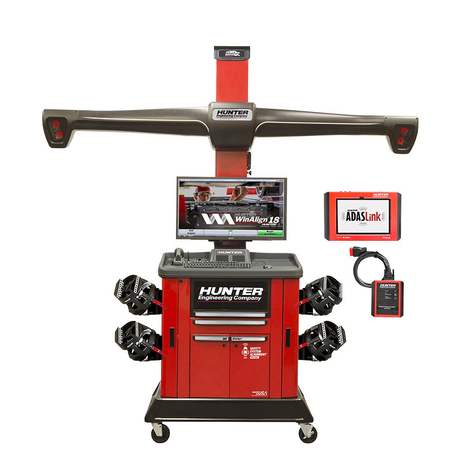 Hunter Aligner Includes ADAS Link Can Tool - Alignment Machines