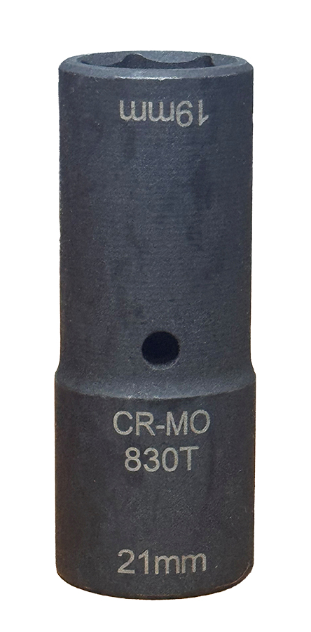 1/2" Drive Flip Socket Adapter 19mm x 21mm - 1/2" Drive
