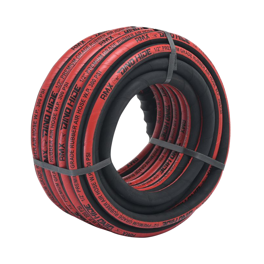 Dyno-Hide Rubber Air Hose 1/2" x 50' - Air Hose