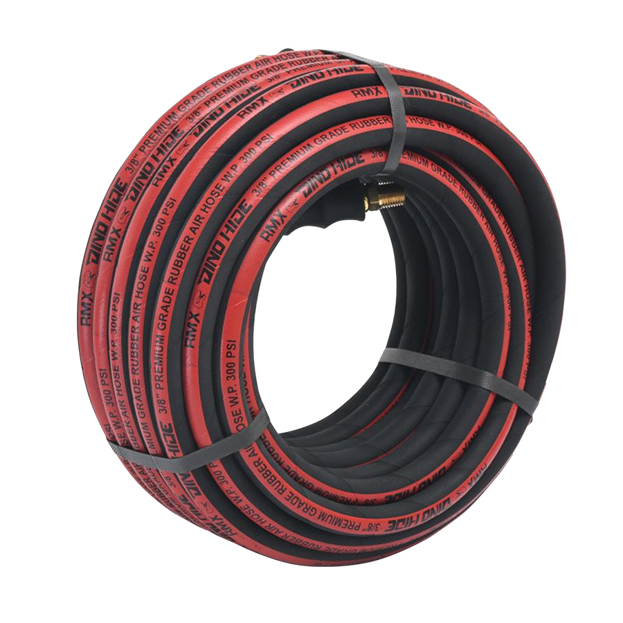 Dyno-Hide Rubber Air Hose 3/8" x 50' - Air Hose