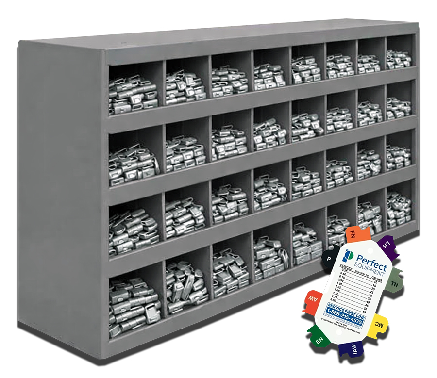 Zinc Clip On Wheel Weight Kit - Knock-On - Zinc Coated